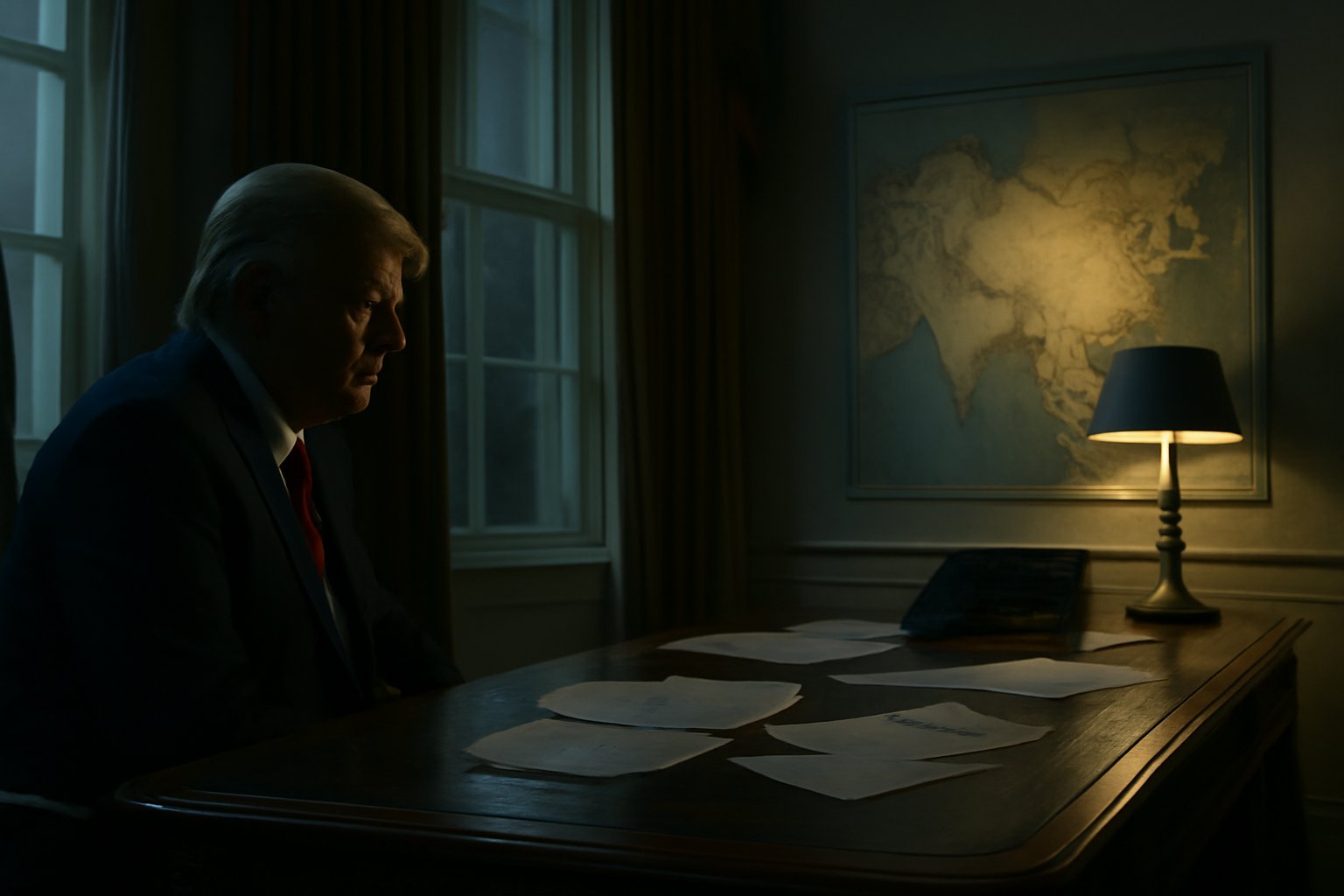 "Trump's Withdrawal from Global Leadership Impact on Regional Tensions and U.S. Isolation in Asia"