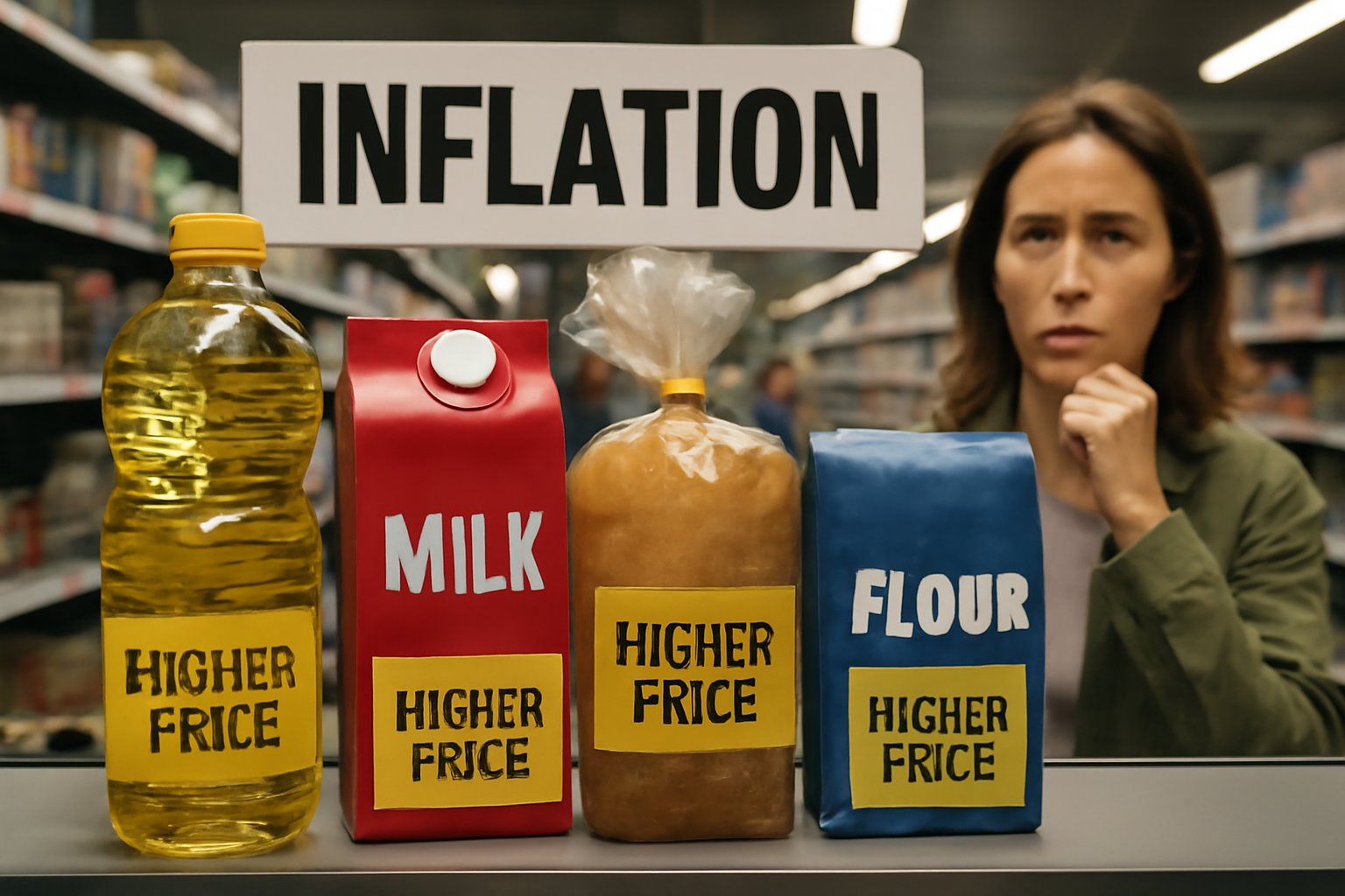 "How is the European Central Bank promoting AI for growth while addressing rising food and services inflation?"