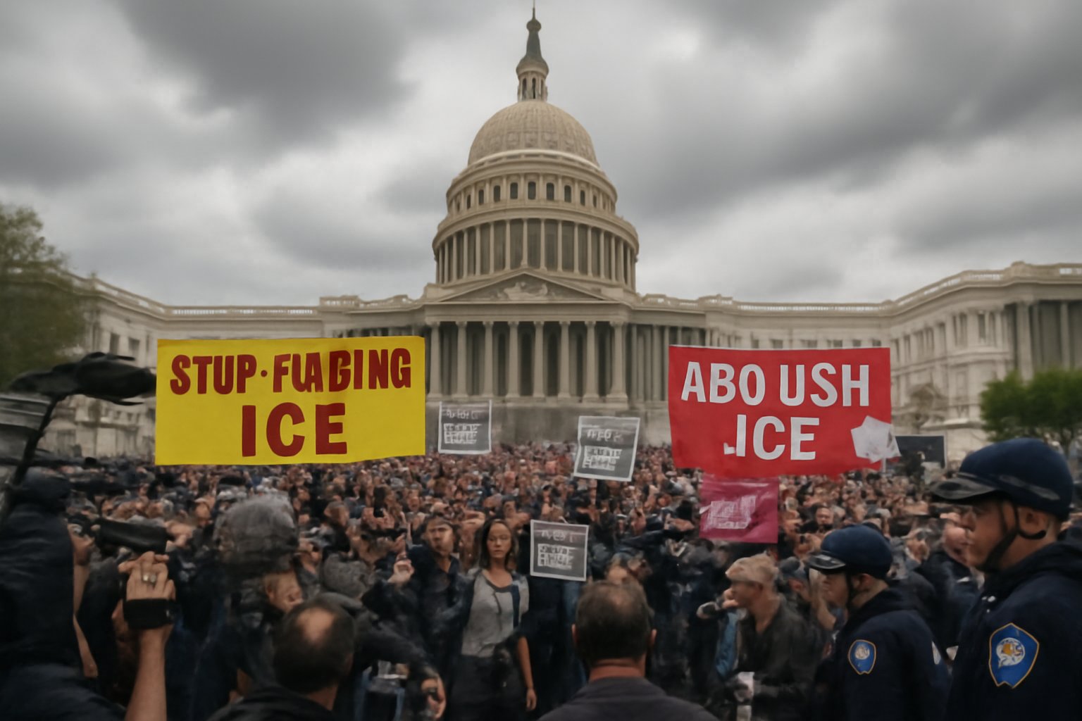 "House advances DHS funding bill 2026, ICE restrictions debate, $120 million jail sale news"