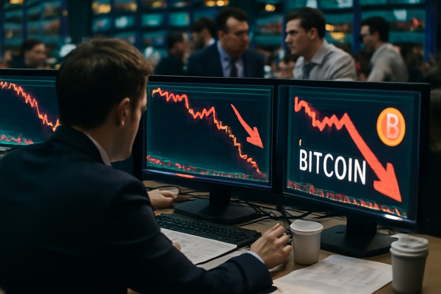 "Markets Prepare for Decreased Demand Amid Falling Stocks and Bitcoin Prices in December"