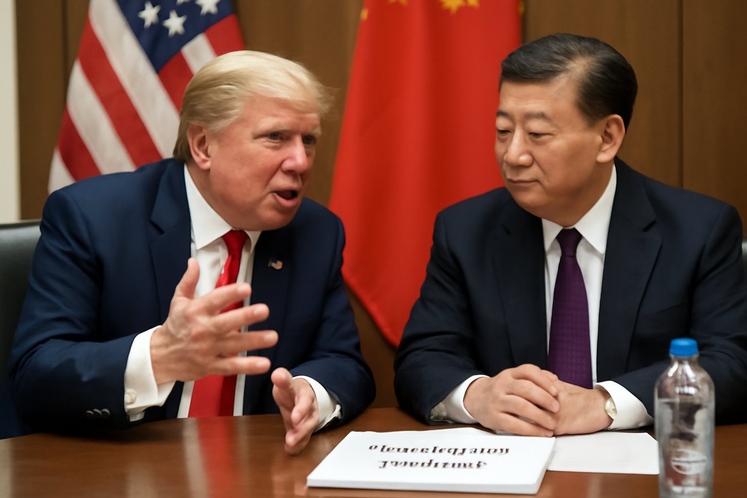 "US-China Relations in 2025: Trump Weighs AI Chip Sales During Taiwan Dispute and Presidential Discussions"