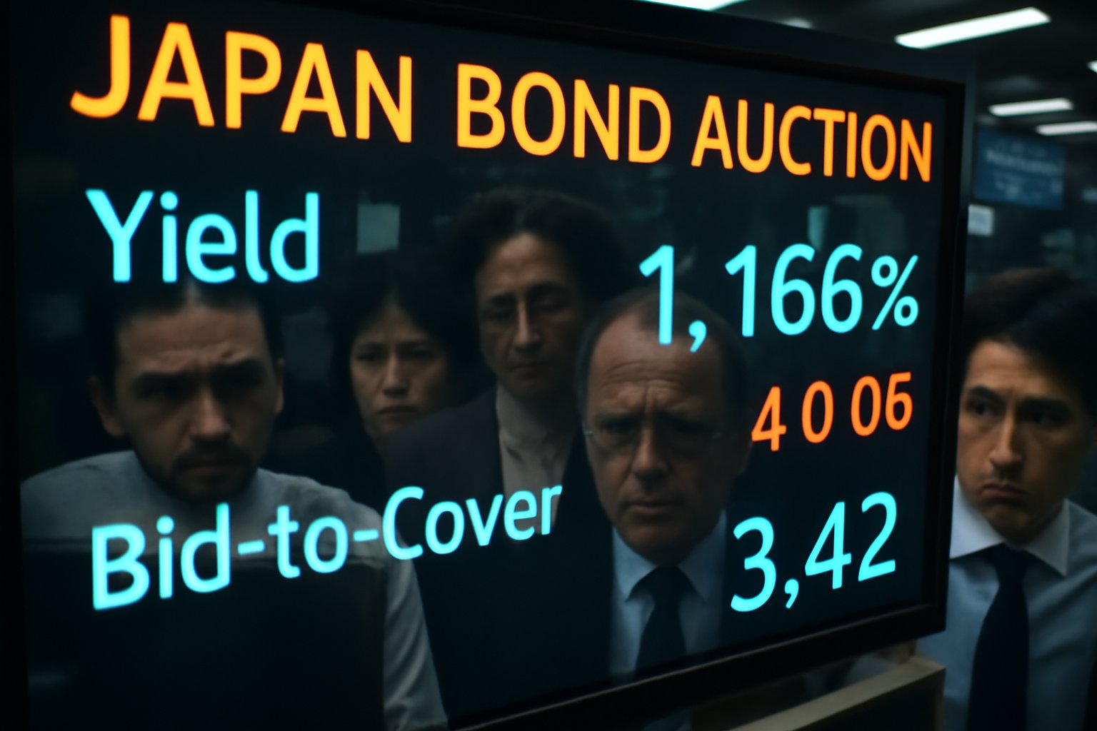 Search Query: "Japan 20-Year Bond Sale investor anxiety stimulus weak demand news November 2025"
