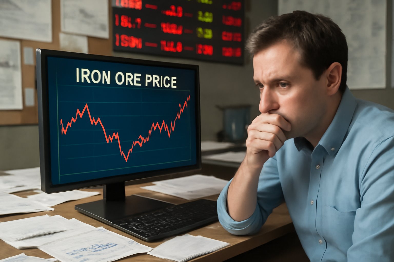 Search Query: "Iron ore prices fluctuate September 2025 China trade restrictions mill margins impact"