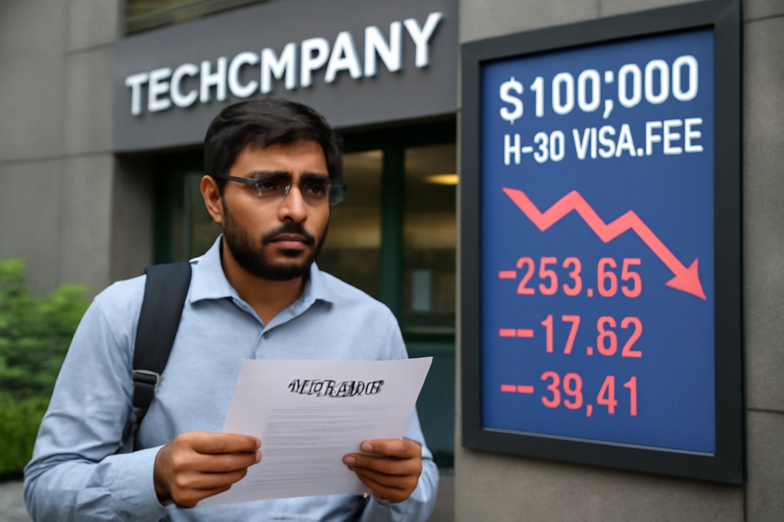 "Trump H-1B Visa Fee $100,000 Impact on Outsourcing Industry $283 Billion and India-US Relations"