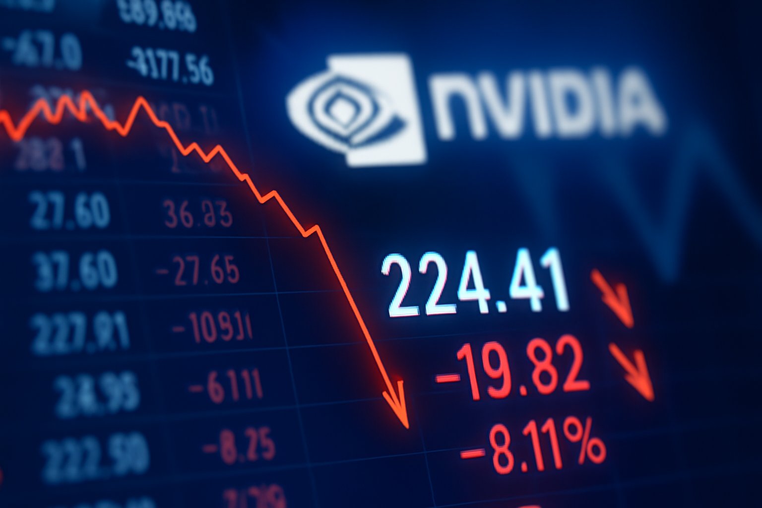 "Nvidia Stock Decline: How Google and Meta are Challenging AI Dominance and Impacting Markets"