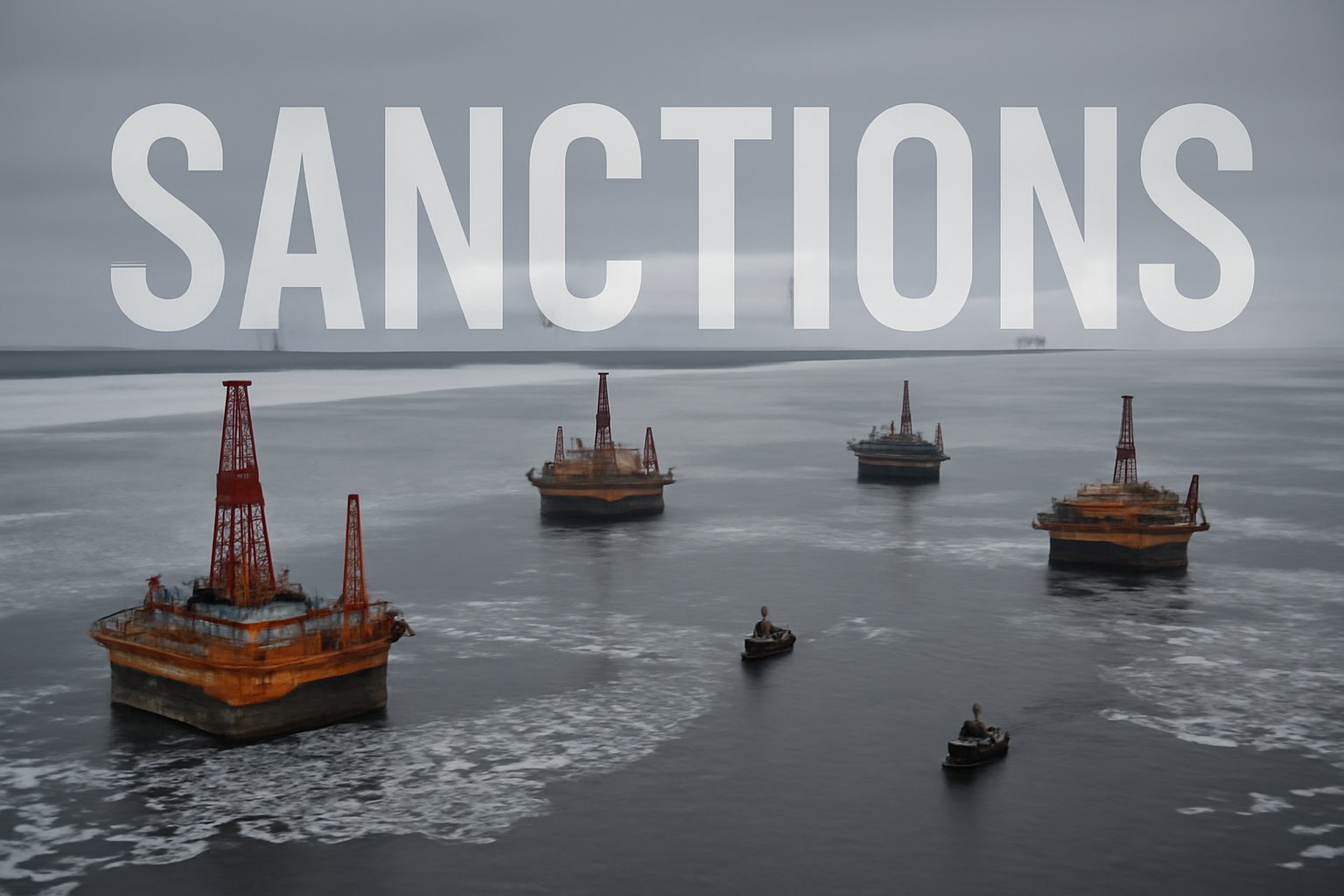 "Russia Oil Exports Sanctions Impact Financial Strain War Efforts 2025"
