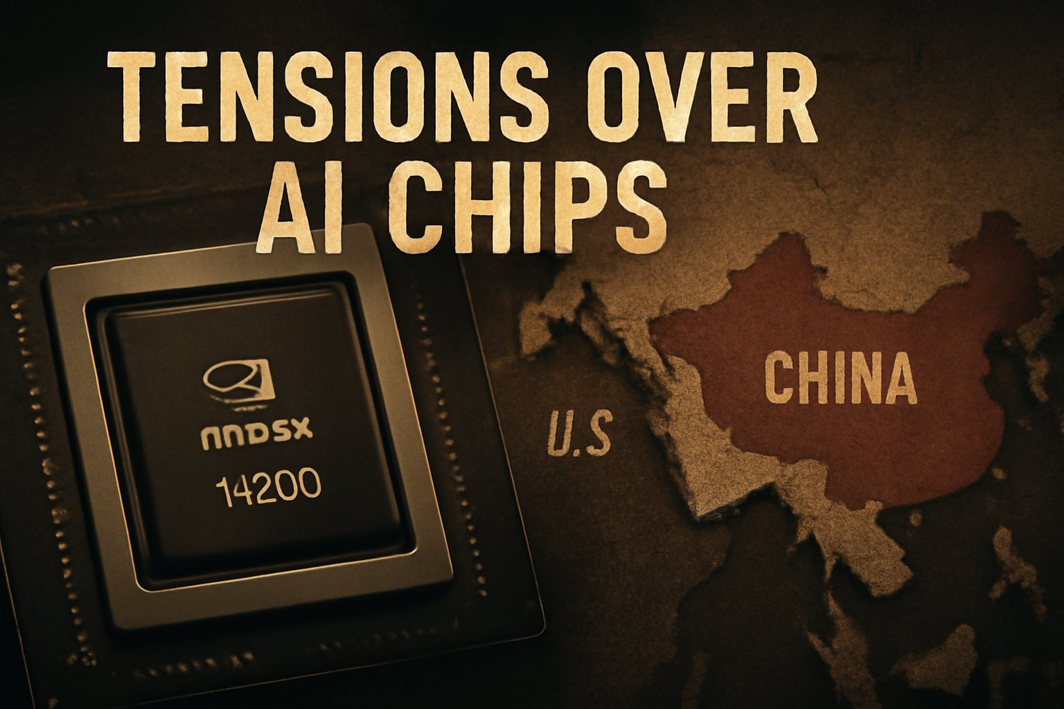 "US-China Relations Tensions Rise: Debate on AI Chip Sales and Resource Competition Intensifies"