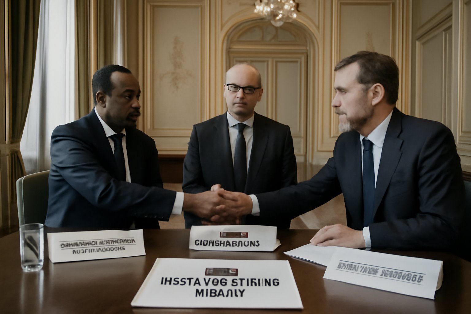 "Ethiopia Ambipar debt restructuring talks financial advisors September 2025 news"