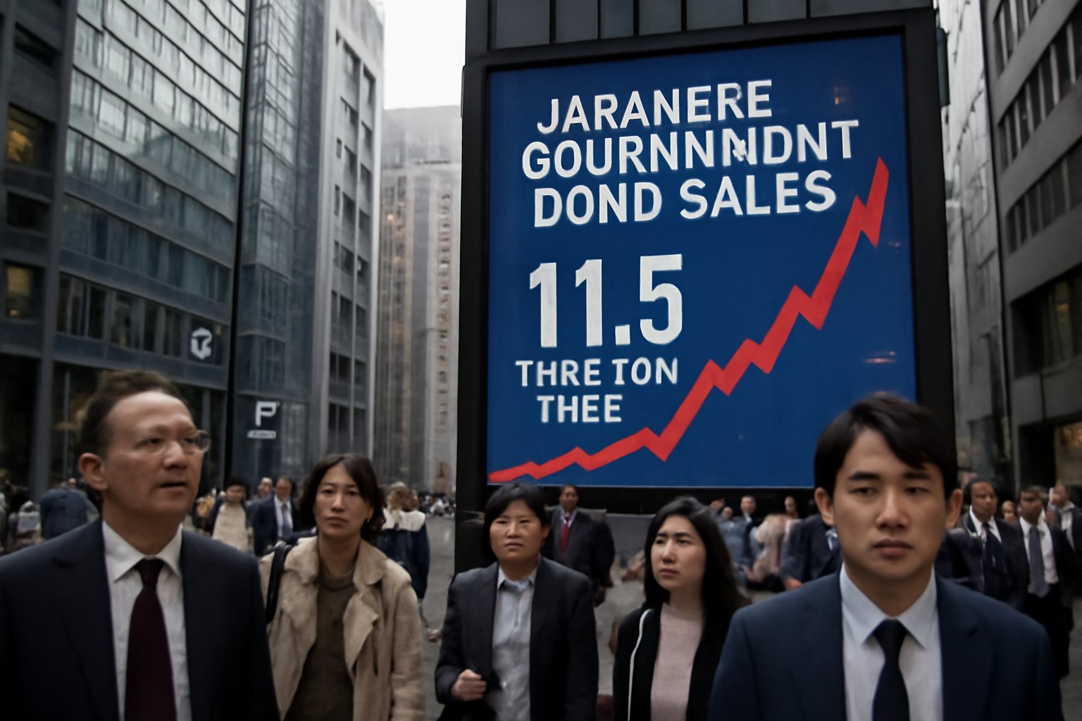 "Japan Bond Market Turmoil: Retail JGB Sales Surge, BOJ Signals Rate Hike, Inflation Concerns"