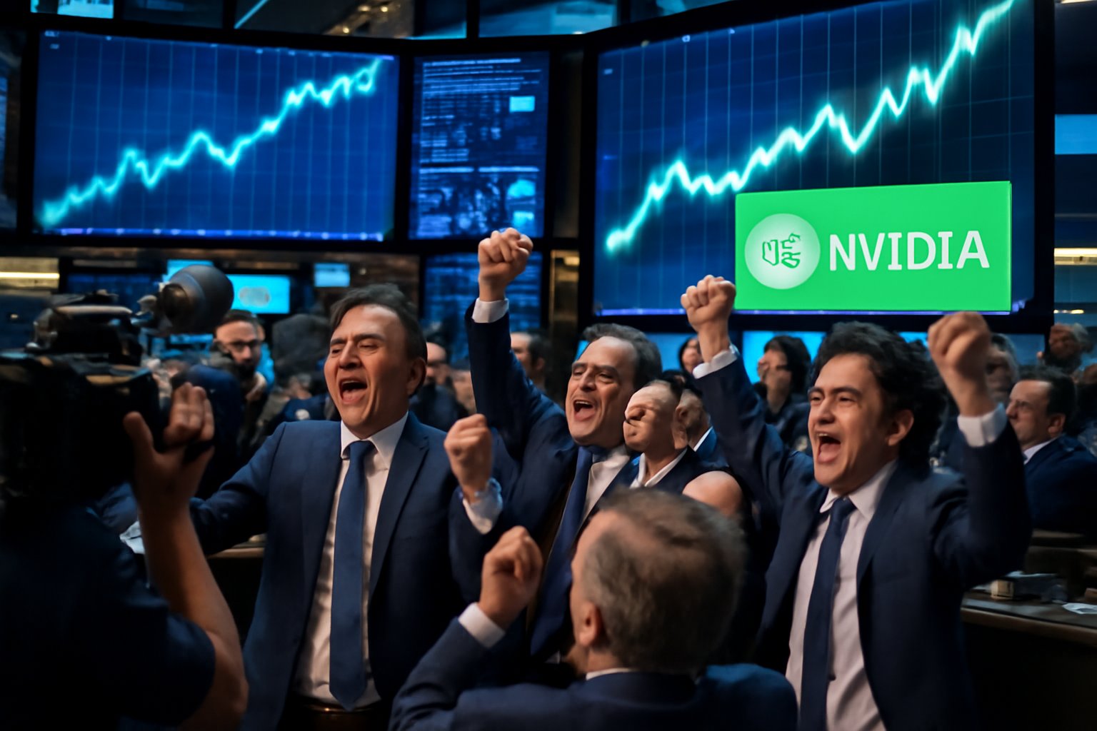 "How Nvidia's Strong Earnings Impact US and European Stock Markets Amid AI Bubble Concerns"