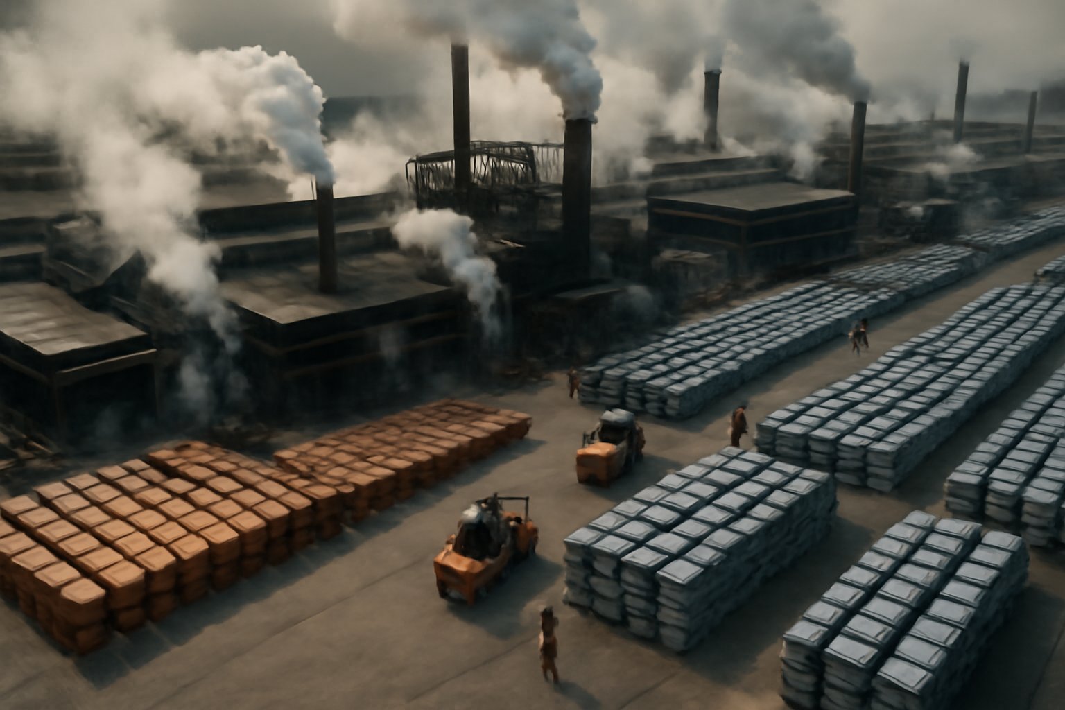 "China zinc exports surge supply crunch stimulus hopes copper demand weakens 2025"