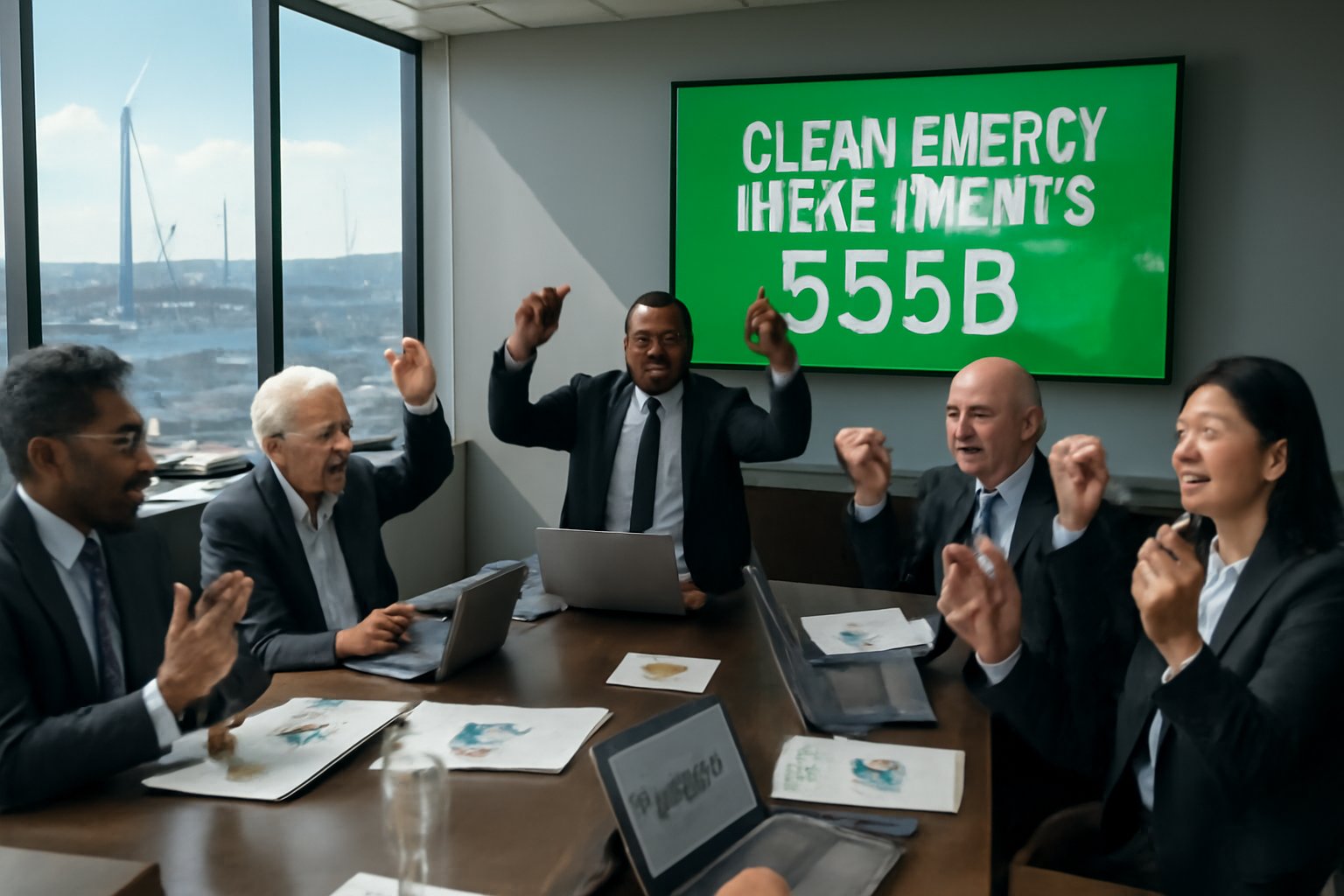 "Clean Energy and Electric Vehicles Investment Surge: $56 Billion Attracted in 2025, Surpassing 2024 Total"
Search Query: "2025 clean energy electric vehicle investment $56 billion surpass 2024"