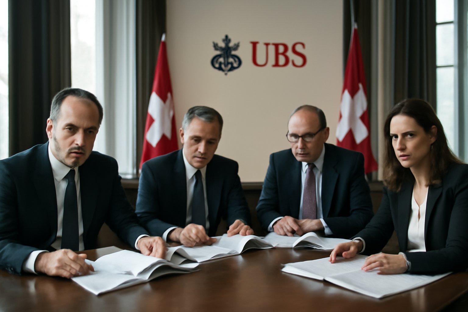 "Switzerland UBS Capital Reforms Future Threats Tensions SVP Compromise Call"