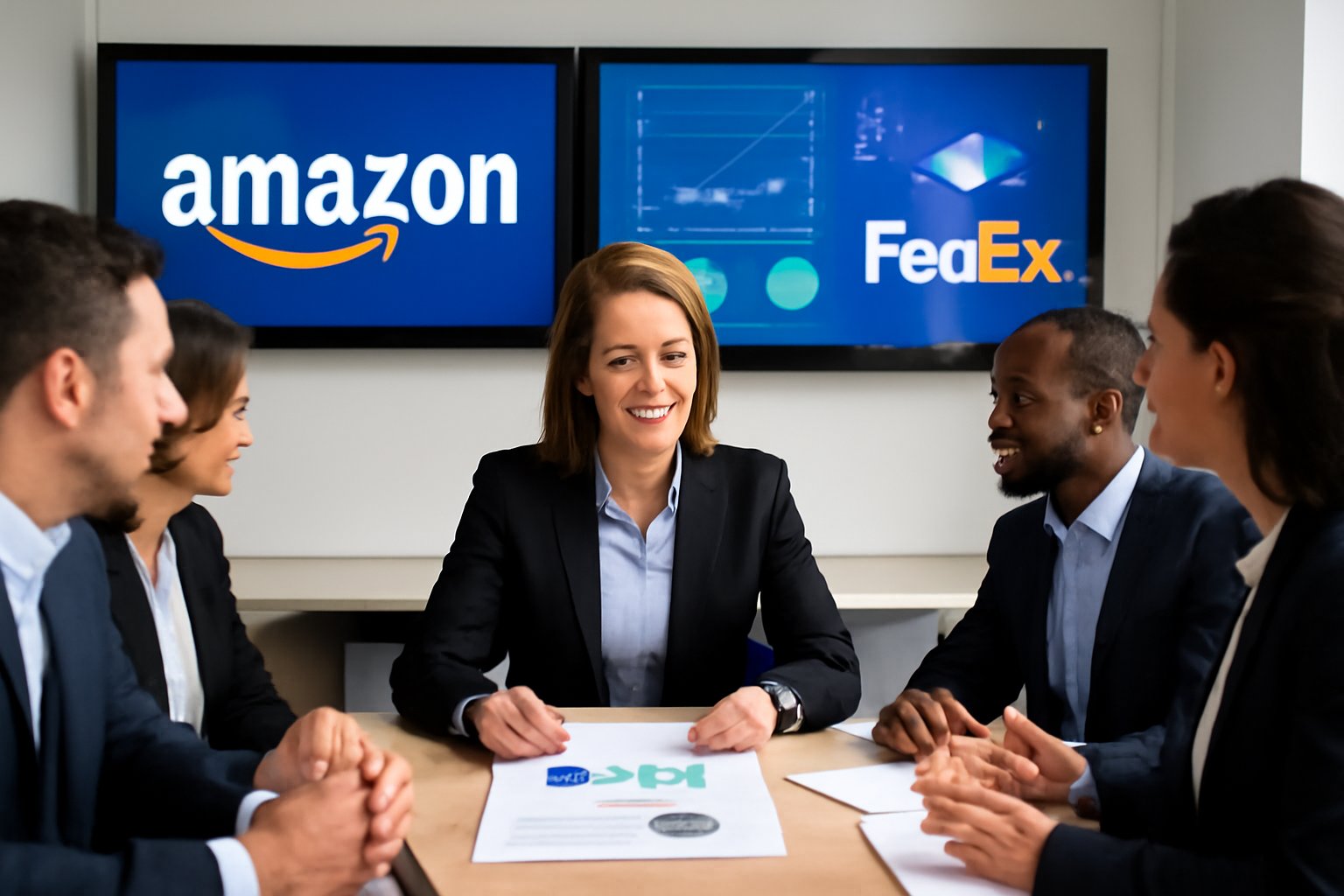 "Amazon FTC jury trial 2025 | FedEx strategic shift news | implications for e-commerce and logistics industry"