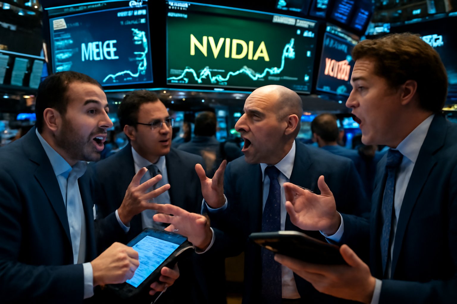 "US Stocks Rebound as Nvidia Earnings Approach; Emerging Markets Decline and Bitcoin Prices Drop - Financial News Analysis"