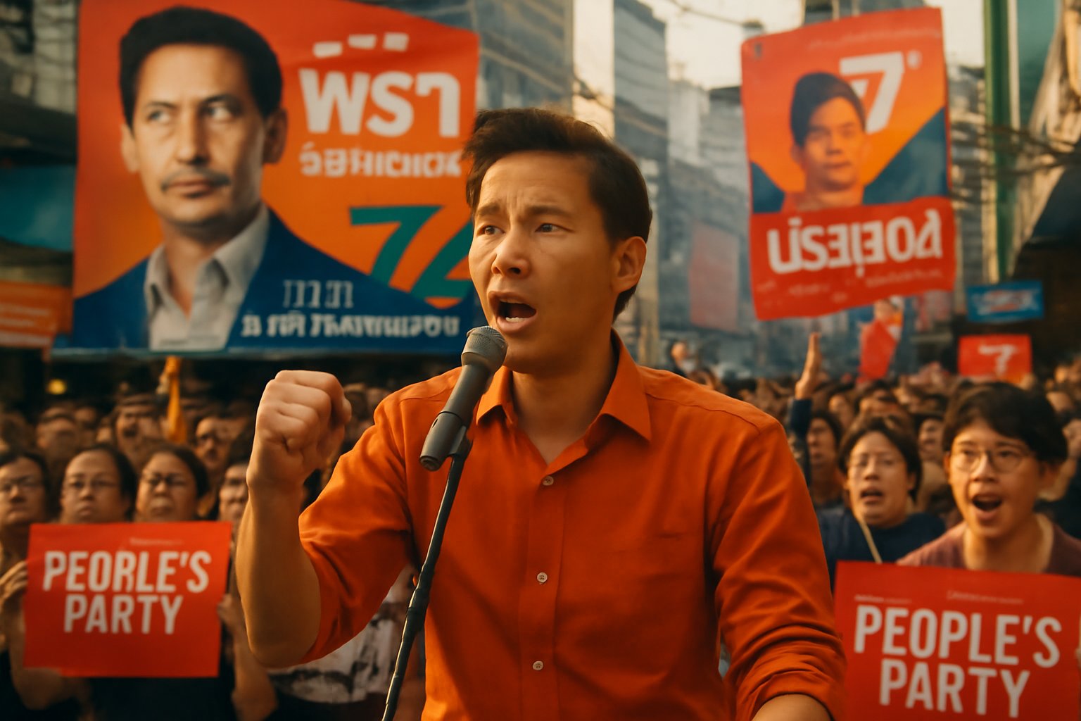 "Thai voters call for political reform as apprehension grows over establishment's opposition to change"