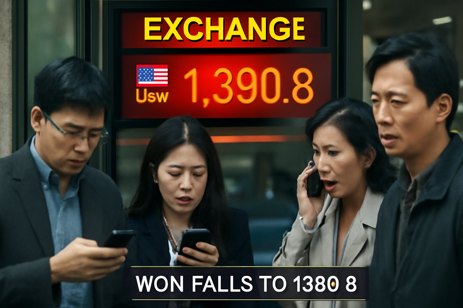 "South Korea Won Decline Due to Yen Weakness; Japan Issues Warning to Currency Speculators"